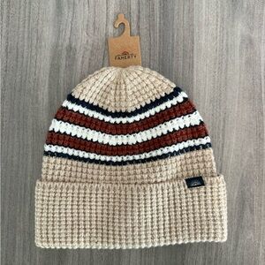 Faherty Men's Jackson Striped Beanie